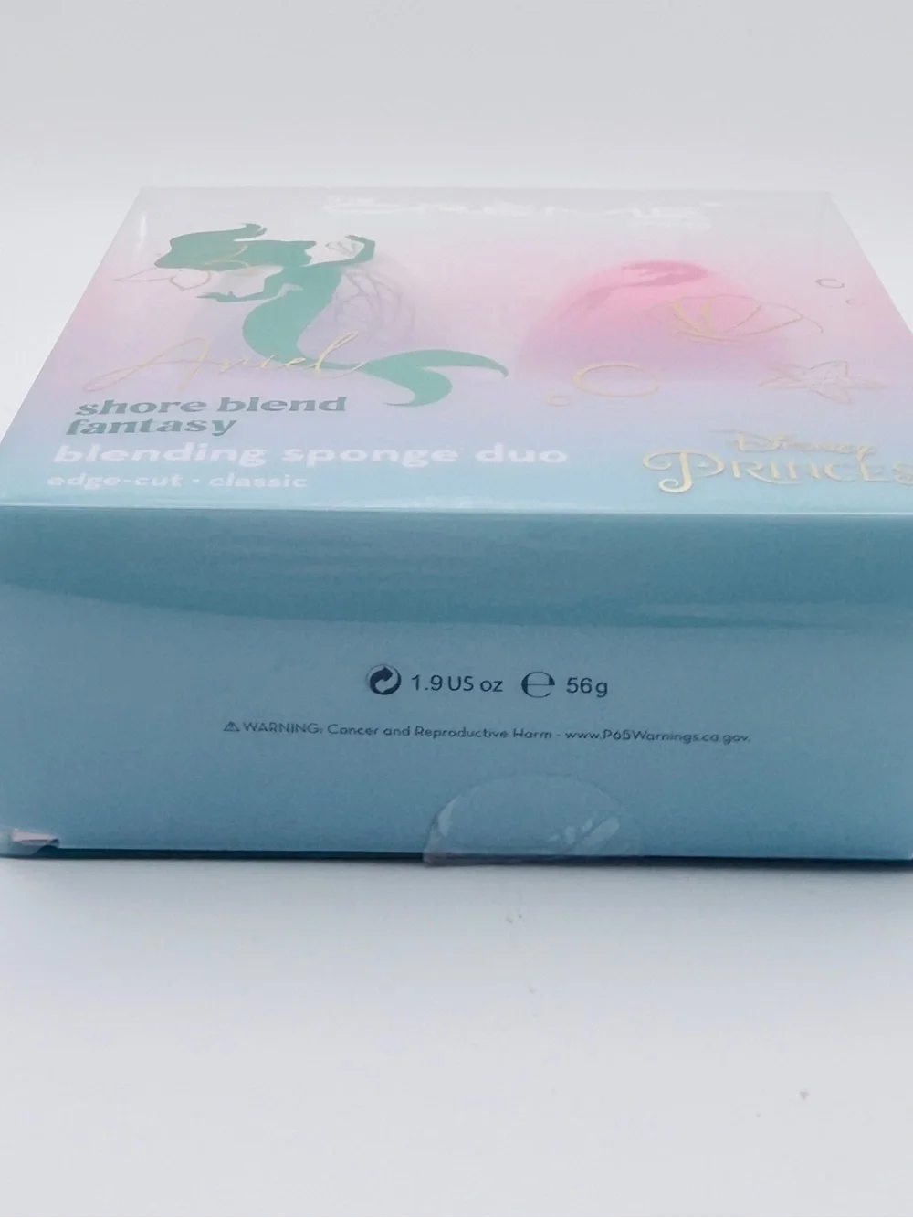 The Crème Shop Disney Princess Ariel Shore Blend Fantasy Blending Sponge Duo New